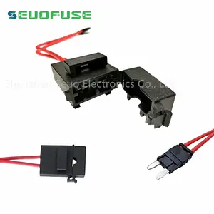 SEUO Good Selling Bland Fuse Standard Micro Low-pro Maxi Mini Car Fuse Holder ACC Tap Fuse Holder