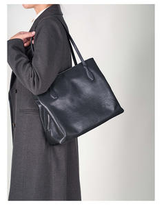 กระเป๋าถือสะพายไหล่หนังแท้สำหรับผู้หญิงปี 2026 กระเป๋าโท้ทแฟชั่นลำลองหนังวัวแท้ ความจุขนาดใหญ่ - Product Image 4