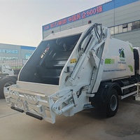 Compacteur de déchets diesel manuel JAC 4X2 6 m³ |   Véhicule de collecte des déchets urbains