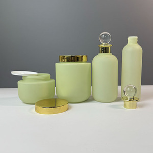 Flacone Vuoto in HDPE Verde <span class=keywords><strong>per</strong></span> Olio <span class=keywords><strong>per</strong></span> Capelli e Lozione Corpo 200ml 300ml 8oz 10oz, Confezione Cosmetica <span class=keywords><strong>di</strong></span> Lusso, Bottiglie in Plastica <span class=keywords><strong>per</strong></span> Tonico con Tappo Rotondo - Product Image 4