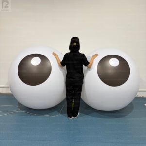 Globo Ocular Inflable Gigante de <span class=keywords><strong>1</strong></span>.5m en Blanco y Negro, Globo Ocular Iluminado para Festivales, Exhibiciones en Centros Comerciales, Promoción Comercial - Product Image 5