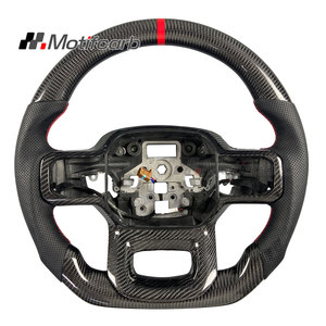 Volante de Fibra de Carbono Personalizado para Ford F-150 XL 4x4 Raptor R Tremor STX 2019-2025, Accesorios Interiores para Automóvil - Product Image 1
