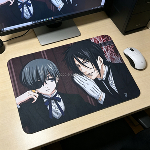 Alfombrilla de Escritorio Popular de Anime de 20*24*0.3CM con Diseño de Sebastian Michaelis y Ciel, Antideslizante, Personalizada, para Oficina y Hogar - Product Image 3