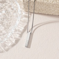 Collar con Colgante de Acero Inoxidable, Diseño Religioso Hubb Dhu Hubb, Ramadán, Musulmán, Islámico, Árabe, Joyería de Moda, Venta al por Mayor para Mujeres y Hombres
