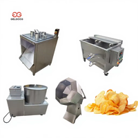 Prix de la machine à fabriquer des frites surgelées au Pakistan, ligne de production semi-automatique de chips de pommes de terre