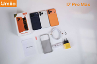 Teléfono Móvil Global Network Hot Wholesale Nuevo Mini Smart Android 32GB Umiio 17 Pro Max de Marca con Doble SIM y WIFI Desbloqueado