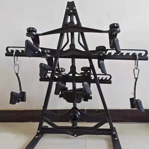 Accesorios para Polea LAT con Barra en T y Agarre de Cable en V para Entrenamiento de Fuerza de Espalda y Tríceps YX-D46 THYFIT - Product Image 2