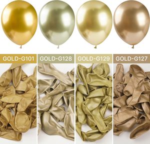 <span class=keywords><strong>Globos</strong></span> <span class=keywords><strong>de</strong></span> Látex Dorados Brillantes FeiLe, 100 Piezas, 12 Pulgadas, Redondos, <span class=keywords><strong>para</strong></span> Decoración <span class=keywords><strong>de</strong></span> <span class=keywords><strong>Cumpleaños</strong></span>, Bodas y Fiestas - Set G101 - Product Image 3