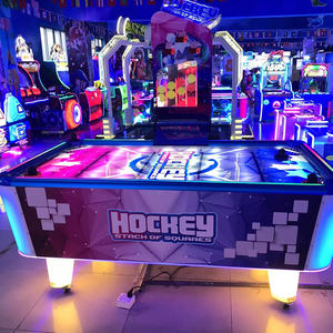 Jeu de hockey sur air populaire à pièces, jeu de hockey sur air à empiler des carrés, machine de jeu de hockey sur air - Product Image 2