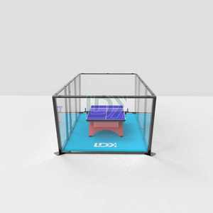 LDK อุปกรณ์เล่นเทนนิสทำจากเหล็กและกระจกสำหรับเล่นกีฬาในร่มแบบพาโนรามา - Product Image 2