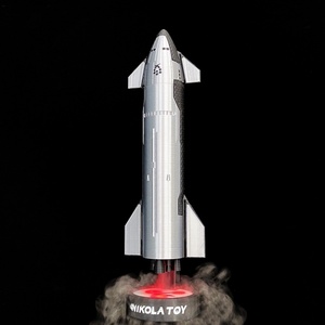 Adorno de Aviación Creativo BETTER, Modelo de Nave Espacial SpaceX, Decoración de Mesa - Product Image 1