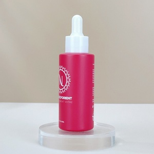 ขวดแก้วหยดสีม่วงสำหรับบรรจุเซรั่มบำรุงผิวและน้ำมันบำรุงเส้นผม ขนาด 1 ออนซ์ 30 มล. 50 มล. 60 มล. พร้อมหลอดหยด - Product Image 5