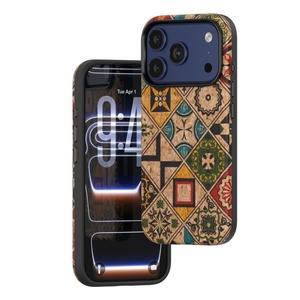 Fundas Magnéticas de Cuero PU con Diseño Floral Retro para iPhone 18 17 Pro Max, con Carga Inalámbrica y Protección Trasera - Product Image 5