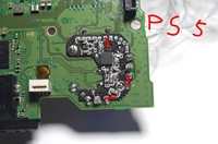 Carte de pilotage pour PS5 Gamepad Hall joystick & Driver Board Hall Sensor Joystick Driver Module pour PS5 Controller V4 PCB