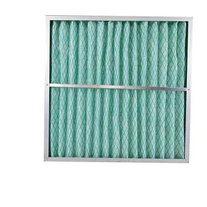Industry Aluminium Frame Best Purifier Replacement Panel Pleated Pre Plate Filter