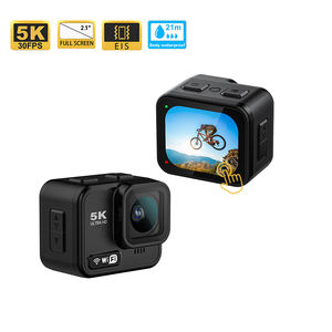 Caméra d'<span class=keywords><strong>action</strong></span> miniature B08Pro étanche avec fonction Wi-Fi, télécommande en option, stabilisation d'image six axes, format vidéo MOV, tactile - Product Image 2