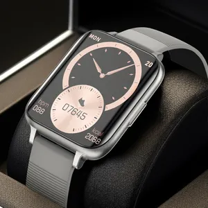 IP68 Waterproof Reloj Inteligente OD1 Square Curved Screen Watch NFC ECG Smart Watch with Call Function