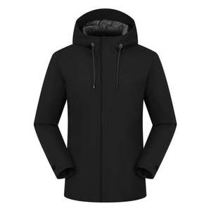 Veste personnalisée avec logo personnalisé, coupe-vent pour homme, à capuche, légère, pour l'extérieur, printemps-automne, imperméable - Product Image 4