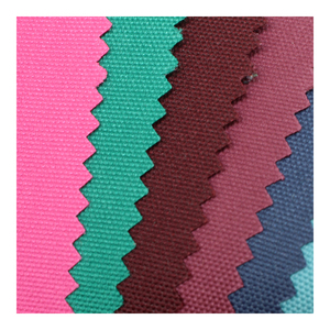 Poly Cordura Oxford Vải Bền Không Thấm Nước Wr 600 Denier 600D Poly Polyester Với PU Dệt 100% Polyester Đồng Bằng Tráng 0.5Mm - Product Image 3