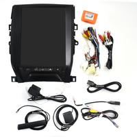 Tesla Gaya Vertikal Layar Android Control Mobil Online Dvd Radio Player Video For Toyota Reiz MARK X 2012-2017 GPS Navigasi