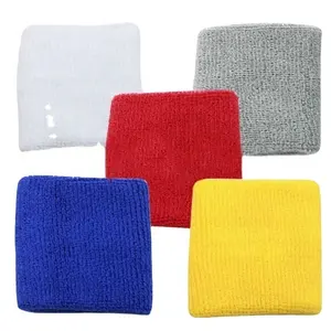 Unisex Sports Sweatbands Wrist Bands Gym Cycling SWEAT BANDS