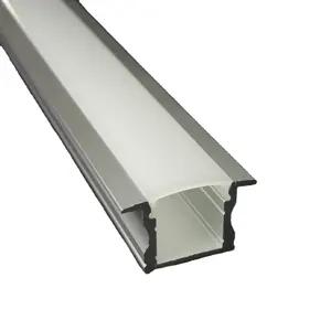 SDW024 25X15.3MM Flush Mounted Led Strip Aluminium Profile Light ALU Recessed Slim Aluminum Channel Led Aluminium Profile