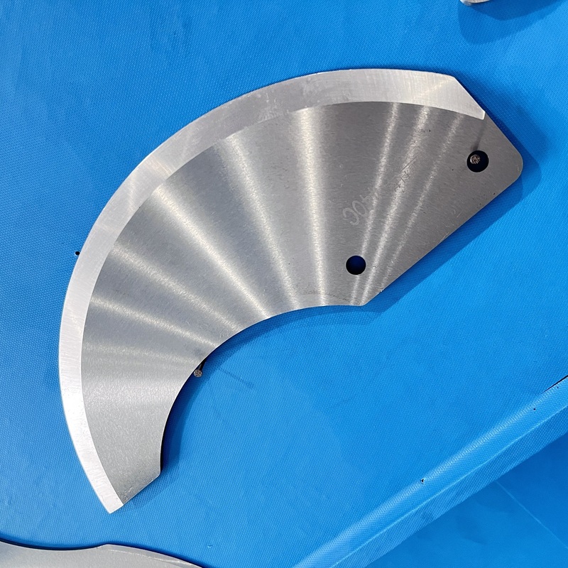 Fan shaped Rotating Blade Food Processing