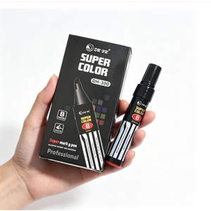 Rotulador Permanente Jumbo con Punta de Cincel, Efecto de Escritura Excelente, Tinta a Base de Aceite, Resistente al Agua, de Larga Duración - Product Image 2