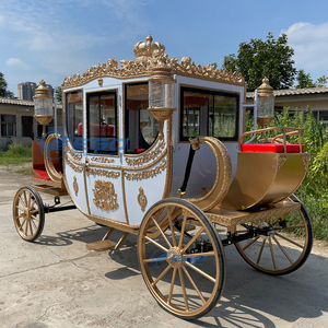 Transport Spécialisé : Chariot Royal Blanc à Chevaux, Chariot Sans Chevaux, Chariots Électriques Personnalisés à Vendre - Product Image 5