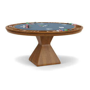 Mesa de Póker Profesional de Madera Maciza Personalizada, Moderna, de Calidad de Casino, Ovalada, para Juegos de Mesa - Product Image 5