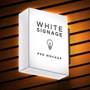 Koncept Winkel Voorbord Verlicht Reclamebord Gepersonaliseerde Reclame Lichtbak Voor Zaken, Café, Bar - Product Image 1