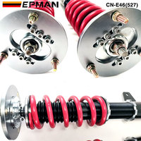 ADDCO ressort entretoises course Suspension Coilover Kit amortisseur pour 01-05 BMW E46 330i/330Ci/330xi CN-E46(527) (COULEUR ALÉATOIRE)