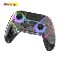 Control de Juego Inalámbrico Gamegaga HG04I con Motor de Vibración RGB para Android, iOS, PC, Steam, Mac, Gamepad para Teléfono P5, Android, iOS