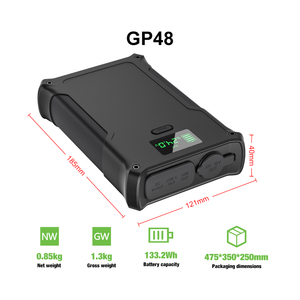 แบตเตอรี่ลิเธียมเทอร์นารี 36000mAh 133.2Wh สำหรับใช้งานกลางแจ้ง ขายดี สถานีพลังงานขนาดเล็ก 30W 18W พาวเวอร์แบงค์ความจุสูง สำหรับการเดินทางและเดินป่า - Product Image 3