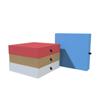 Cajas de Embalaje de Papel para Accesorios de Moda Reciclables con Acabado de Lujo, Logotipo Personalizado, para Bufandas