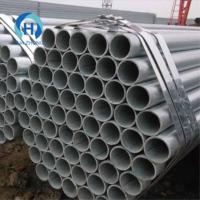 Tube en acier au carbone ERW EN 10025 S235JR pour structure légère de clôture, stock d'usine, prix compétitif