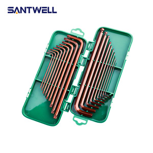 Industrial-grade Extra-long & Medium-length Ball-end Hex <b>Key</b> <b>Set</b> Wholesale | S2 Steel Material | Direct Factory Supplier - Product Image 3