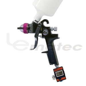 Manomètre numérique LEMATEC 0-160 Psi avec écran LCD, régulateur d'air 1/4 pouce pour pistolets à peinture - Product Image 6