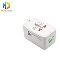 Adaptor kustom Universal Travel Adaptor Universal steker perjalanan USA