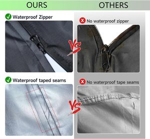 Funda para <span class=keywords><strong>silla</strong></span> de huevo colgante de alta resistencia con cremallera y cordón 210D Oxford Garden Swing Cover - Product Image 5