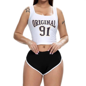 Commerce électronique transfrontalier, sous-vêtements rehausseurs de fesses, pantalons de yoga à domicile, pantalons amincissants sexy multicolores taille haute pour femmes - Product Image 1