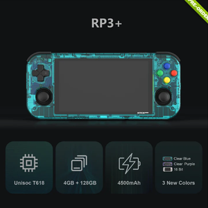 Console de jeu portable rétro <span class=keywords><strong>Retroid</strong></span> <span class=keywords><strong>Pocket</strong></span> <span class=keywords><strong>3</strong></span>+ <span class=keywords><strong>3</strong></span> <span class=keywords><strong>Plus</strong></span>, écran tactile de 4,7 pouces, Android 11, RP3+, consoles de jeux vidéo, sortie TV, boîte de jeu - Product Image 2
