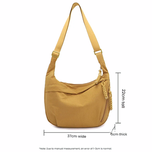 Borse a <span class=keywords><strong>tracolla</strong></span> da <span class=keywords><strong>donna</strong></span> Vintage di alta qualità borse a <span class=keywords><strong>tracolla</strong></span> Casual impermeabili personalizzate borsa a <span class=keywords><strong>tracolla</strong></span> in Nylon di moda sportiva firmata - Product Image 2