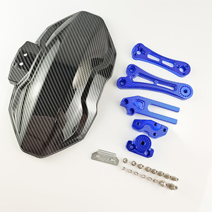 Garde-boue arrière en fibre de carbone Qiangye M3 Monster avec support universel en U pour protection de sécurité du garde-boue de moto - Product Image 3