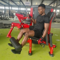 Équipement de fitness commercial de haute qualité, nouveau design tendance, pour exercices de flexion des jambes assis, pour salle de sport, avec certification CE, fabrication directe en usine, tube en acier Q235