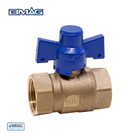 Válvulas de Bola de Paso Completo BMAG 1/2 -4 600 WOG de Servicio Pesado Válvula de Cierre para Agua con Cuerpo de Bronce