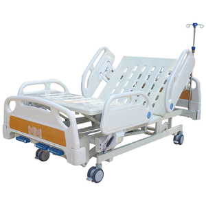 Vente directe d'usine de lit d'hôpital manuel à 3 fonctions lits médicaux à manivelle lit de soins à <span class=keywords><strong>domicile</strong></span> pour les <span class=keywords><strong>personnes</strong></span> âgées - Product Image 1
