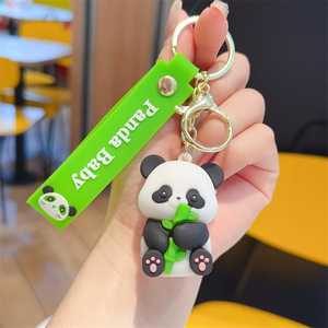 Soododo Pendentif en silicone mignon à faire soi-même, poupée <span class=keywords><strong>anime</strong></span>, porte-clés, souvenir, cadeau pour femmes, décoration de sac et de voiture - Product Image 4