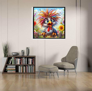 Kit de Peinture Diamant 5D Moderne Personnalisé à Faible MOQ, Motif Animaux de Dessin Animé, Vente en Gros, pour Décoration Murale - Product Image 2