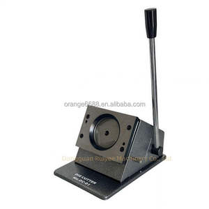 75mm quay kim loại vòng huy hiệu nút Máy làm và khuôn có thể tự làm với pin trở lại nút Vật liệu 100 bộ - Product Image 4